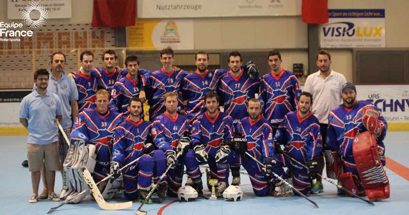 Equipe masculine de roller hockey pour le championnat du monde 2012