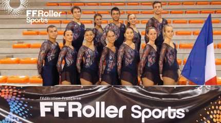 L&rsquo;équipe de France aux Championnats du Monde artistique 2012
