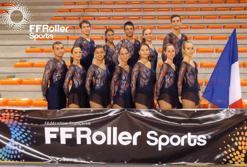 L'équipe de France au Championnat d'Europe de patinage artistique 2012