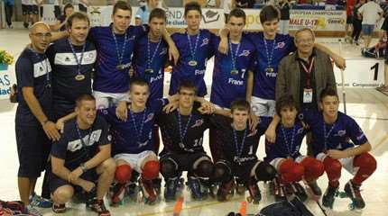 La France vice-championne d’Europe U17 de rink-hockey