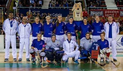 L&rsquo;équipe de France rink-hockey senior dames 2014 sur l&rsquo;Equipe 21