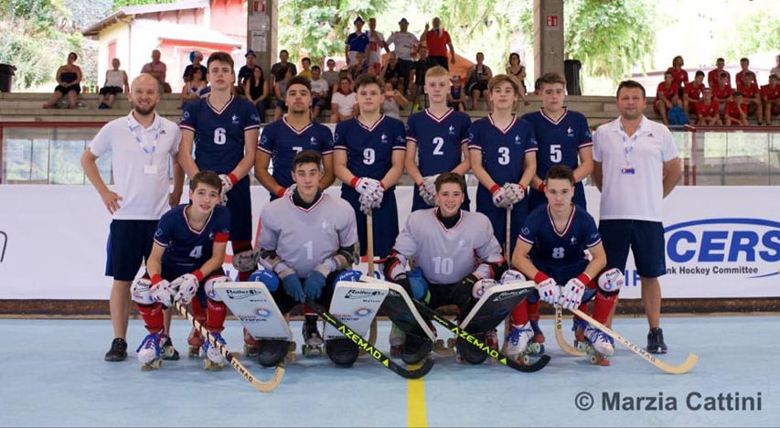 equipe france u17 rink hockey 2017