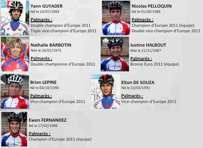 L'équipe de France 2011 à Yeosu