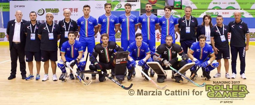 Equipe Italie Rink Hockey 2017