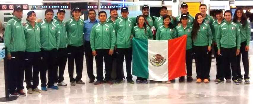 equipe mexique roller course 2014