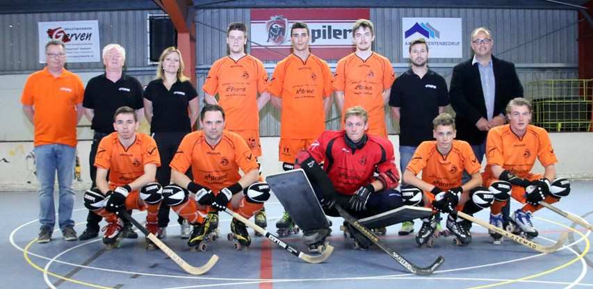 L&rsquo;équipe des Pays-Bas de rink hockey 2015
