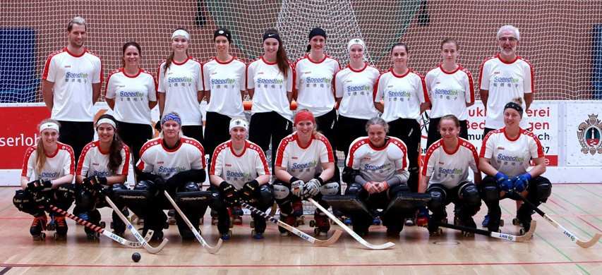 L&rsquo;équipe de rink hockey féminine allemande se prépare pour les World Roller Games 2017