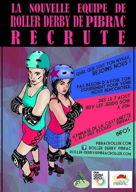 Une nouvelle équipe de roller derby à Pibrac (31)