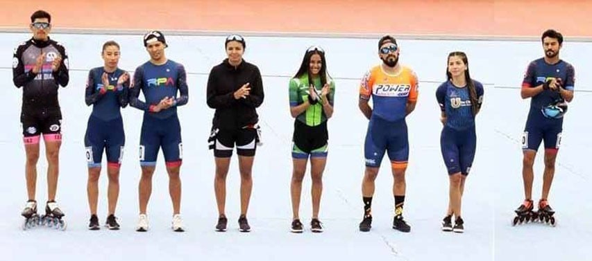 La sélection Chilienne pour le mondial roller course 2019