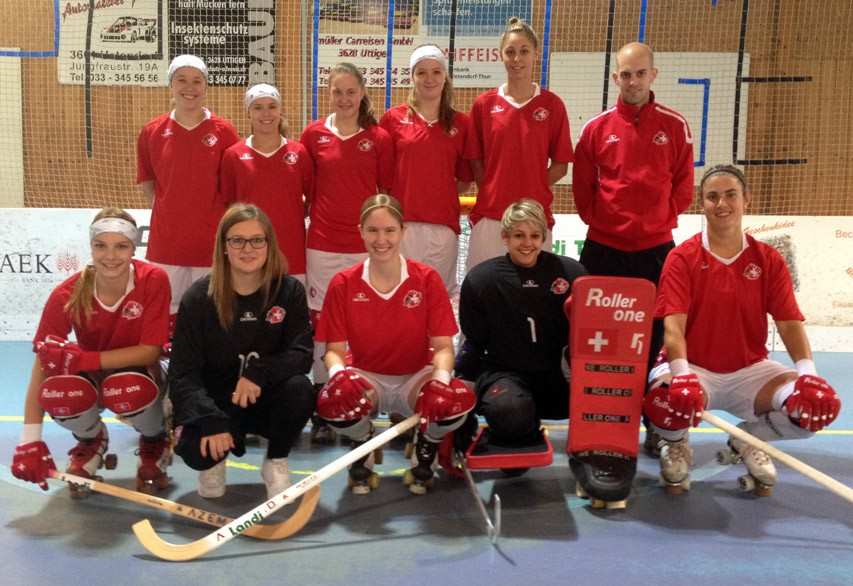 equipe suisse senior dames rink hockey 2014