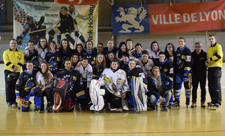 Les dames de Lyon Roller se qualifient pour le Final Four de Coupe de France de Roller Hockey 2016