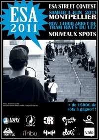 ESA Street Contest 2011 à Montpellier (34)