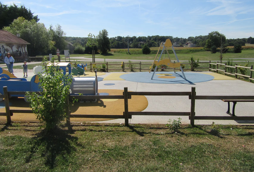 L'aire de roller de Saint-Germain-sur-Morin (77)