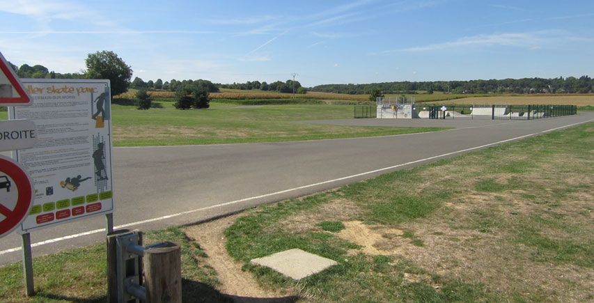L'aire de roller de Saint-Germain-sur-Morin (77)
