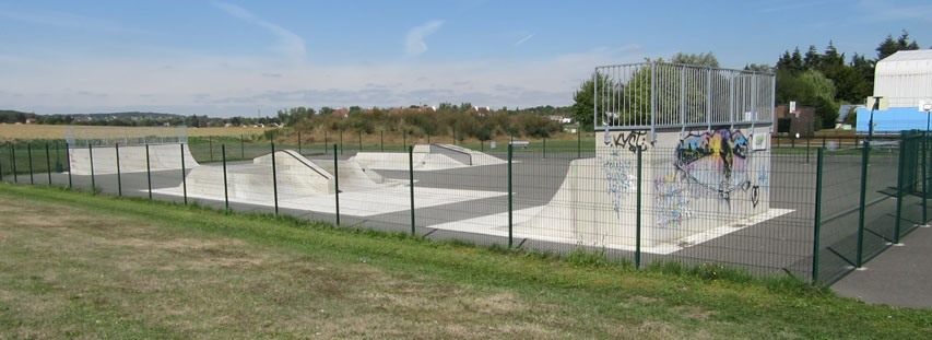 L'aire de roller de Saint-Germain-sur-Morin (77)