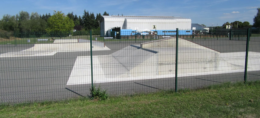 L'aire de roller de Saint-Germain-sur-Morin (77)