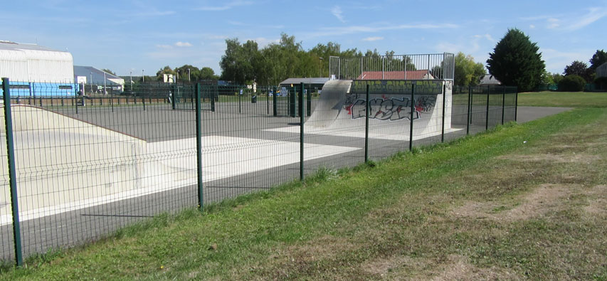 L'aire de roller de Saint-Germain-sur-Morin (77)