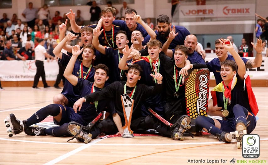 L'Espagne, championne d'Europe de rink hockey U17 2019