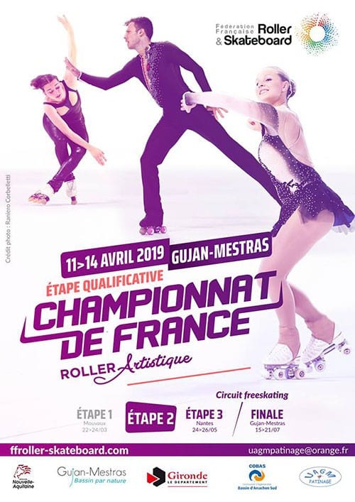 etape qualificative championnat france roller artistique gujan mestras 2019