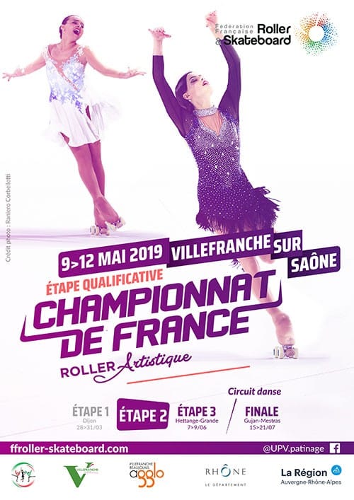 Open de France de danse sur roulettes 2019 à Villefranche-sur-Saône (69)