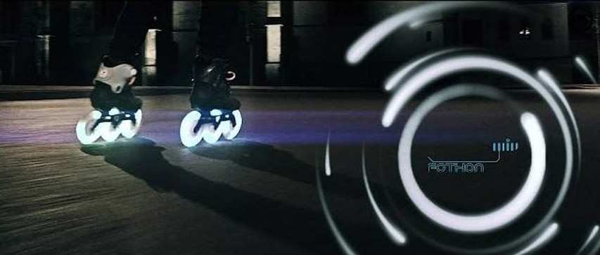 Balade roller nocturne en roues Fothon 125mm avec Eugen Enin