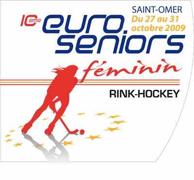 Logo du championnat d'Europe Senior Femme rink hockey 2009