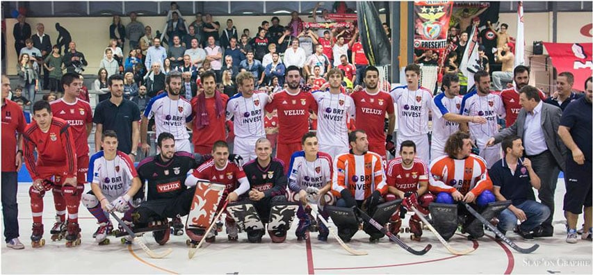Euroligue rink hockey : SA Mérignac / Benfica Lisbonne