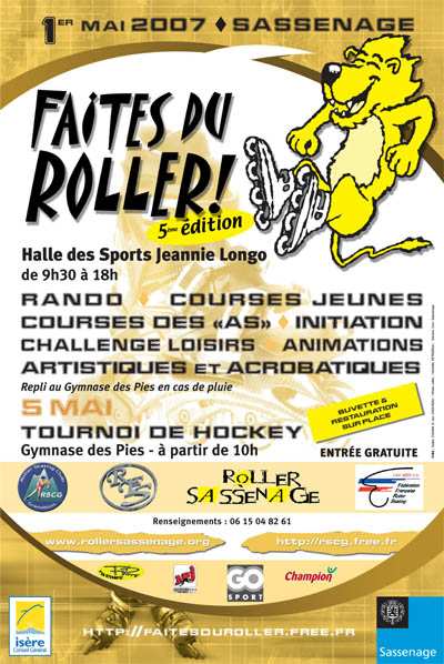« Faîtes du roller » 2007 à Sassenage (38)