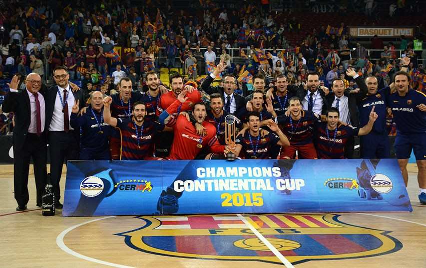 Le FC Barcelone Lassa champion de la Coupe Continentale 2015