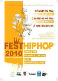 Démonstrations de roller et de BMX au Fest&rsquo;hip-hop 2010 à Wissembourg (67)