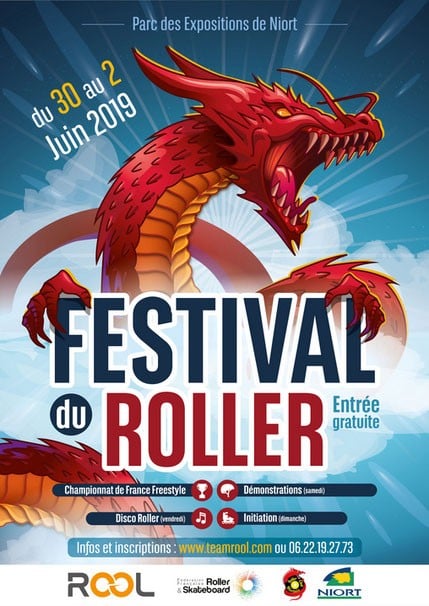 Championnat de France de roller slalom et de Skatecross 2019 à Niort (79)