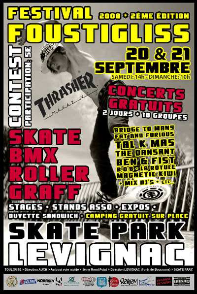 Festival Touskigliss 2008 à Lévignac (31)