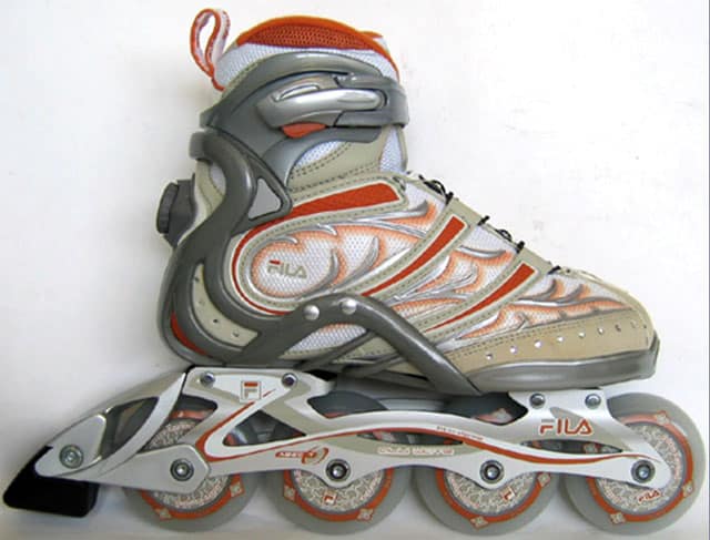 Fila Evo Pro 8 gris orange 2008 (fr)