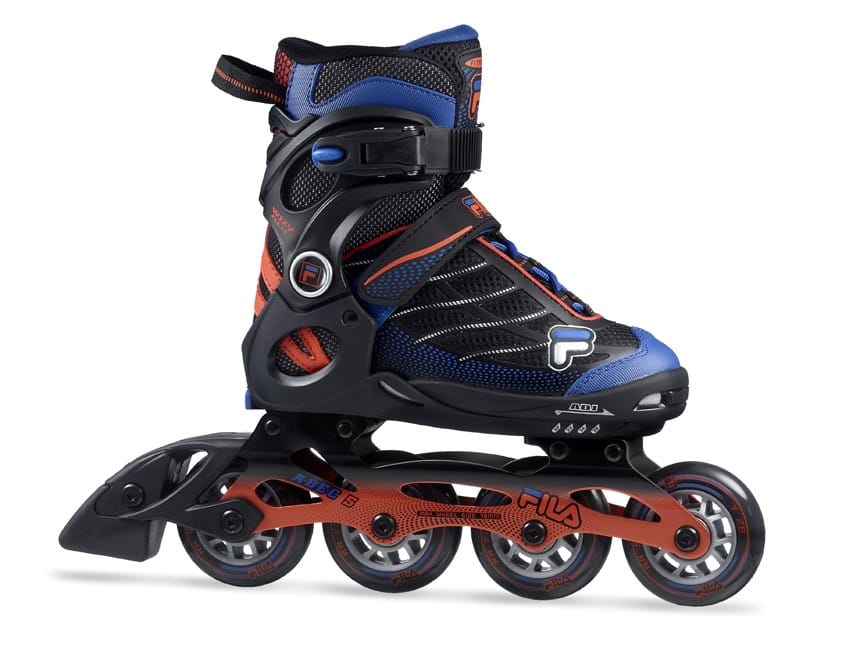 Roller enfant Fila Wizy Alu G Black Red Blue 2018