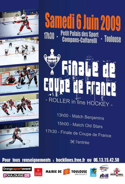 Finale de la Coupe de France de roller hockey 2009 à Toulouse (31)