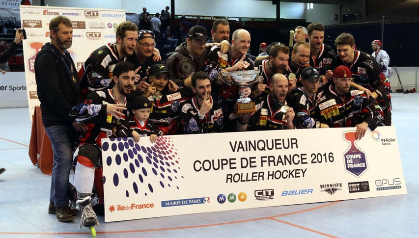 Rethel, vainqueur de la Coupe de France de roller Hockey 2016 Rethel, vainqueur de la Coupe de France de roller Hockey 2016