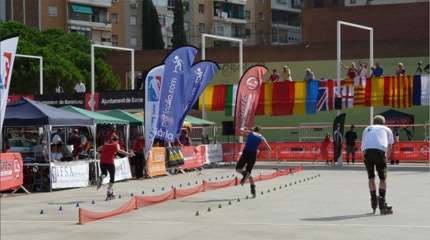 Coupe du monde freestyle, saut et slalom à Barcelone 2008 (Espagne)