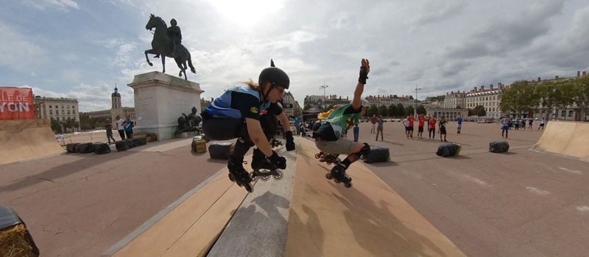 Résultats du skatecross au Lugdunum Roller Contest 2019