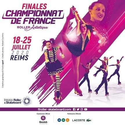 Finales du championnat de France de roller artistique 2020 à Reims (51) – annulées