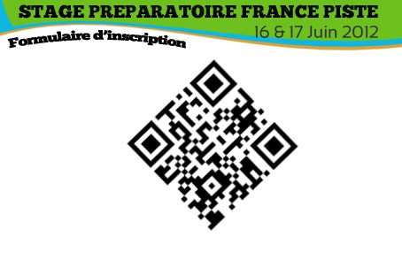 Flash code du stage de vitesse à Longjumeau