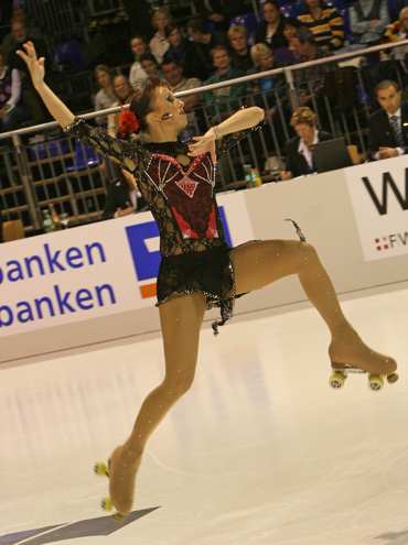 Championnat du monde roller artistique 2009 : Florence Gerber en argent !