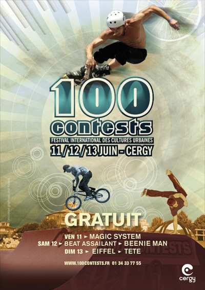 Pas de « 100 Contests » en 2011 à Cergy (95)