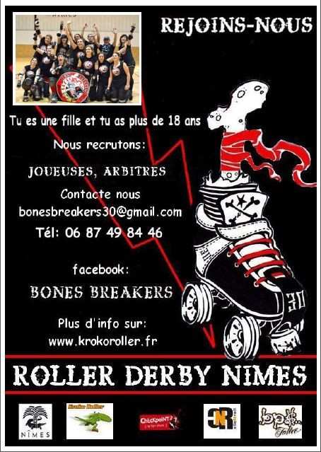 Roller Derby Nîmes : les Bones Breakers recrutent (30)