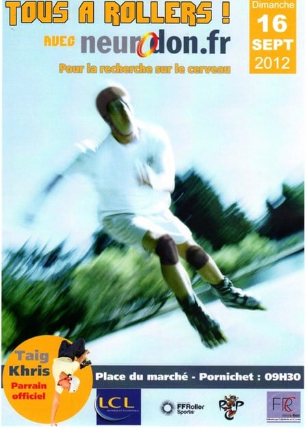 Randonnée roller pour le Neurodon 2012 à Pornichet (44)