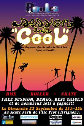 Session « à la cool » avec l&rsquo;asso Roules (84)