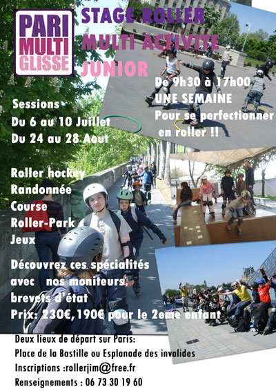 Stages de roller avec PMG (75)