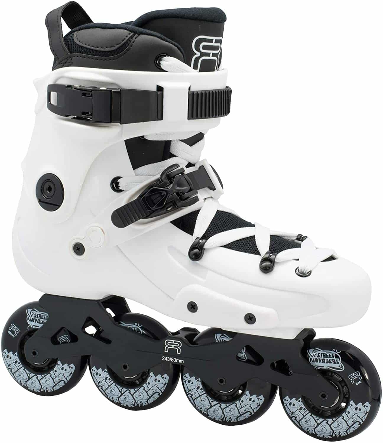 FR Skates fr1 80 blanc 2020