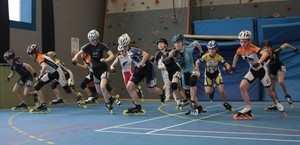 france indoor roller course 2017 starting blocks