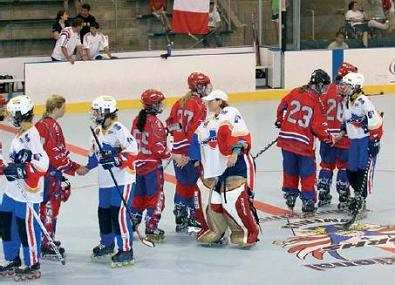 Mondial roller hockey femme 2006 &#8211; 1ère victoire pour la France