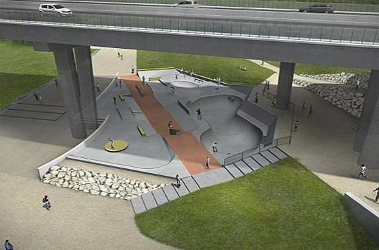 Bientôt un nouveau skatepark à Gentilly / Arcueil (94)